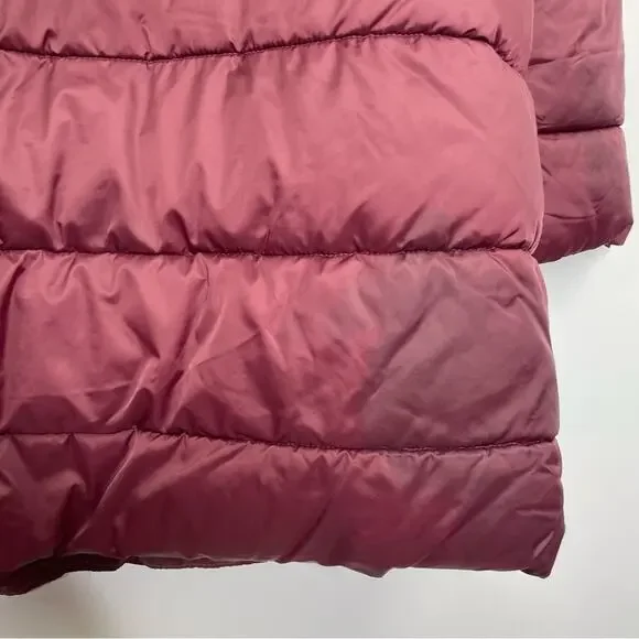 Barbour Darcy Quilt Women's Puff Coat Maroon US size 12